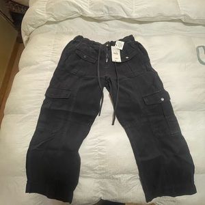 Dark Blue Zara Cargo Pants Brand New
